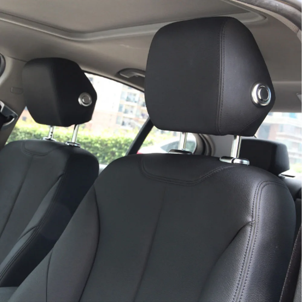 

ABS Chrome Head Rest Switch Cover Trim Sticker For BMW 3 Series F30 316i 320li 328i 2013-2017 Car Accessories Styling