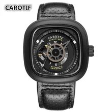 CAROTIF мужские часы автоматические механические для мужчин часы Montre Homme лучший бренд класса люкс Tourbillon наручные часы erkek коль saati