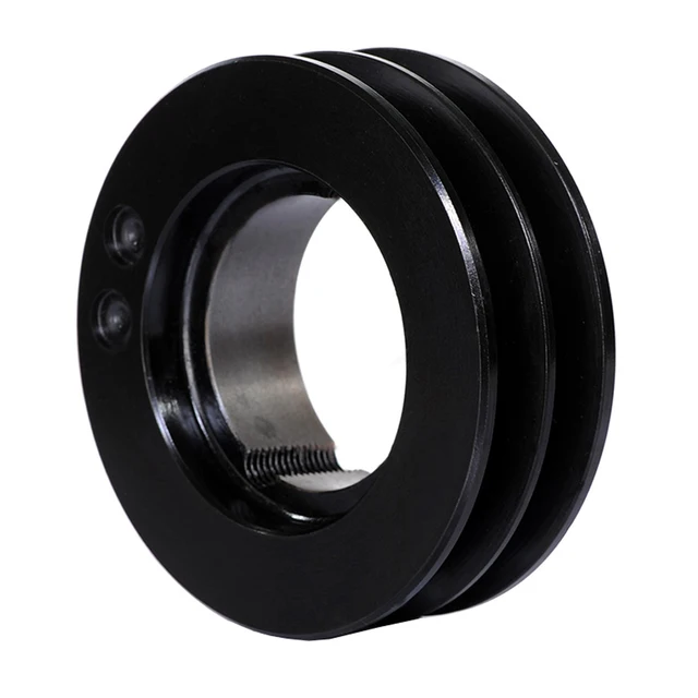 Cpt Spb Air Compressor Motor V Belt Pulley 2 Grooves 125 Diameter Cpt Spb Air Compressor Motor V Belt Pulley 2 Grooves 125 Diameter 44 Thickness 1610 Bushing Bore Range 10mm 42mm