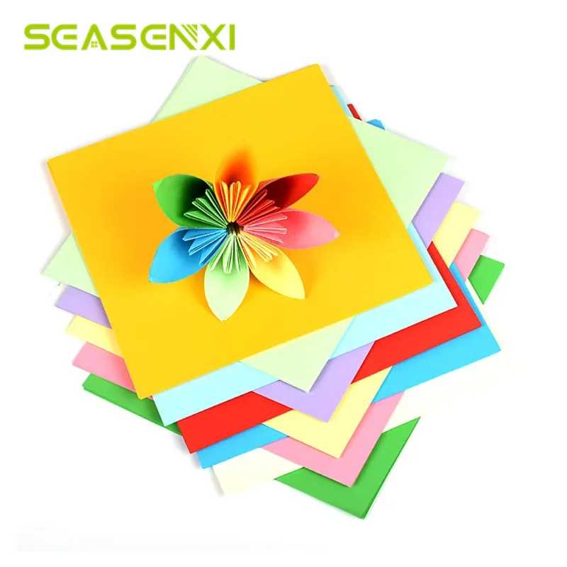 

100Pcs/set Colorful DIY Handmade Paper Rectangle Cutting Die Papers Decorative Craft Books Ad Decoration Party Wedding Decors