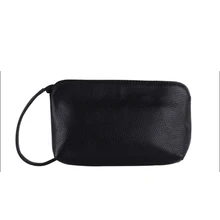 Косметичка из воловьей кожи Кожаная Косметичка женская сумка для мобильных телефонов женская косметичка-органайзер сумки