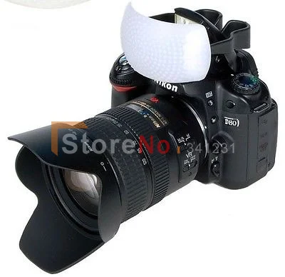 Embutido Câmera Difusor Flash Softbox Softlight para Canon Nikon Dslr Câmera Pcs Branco