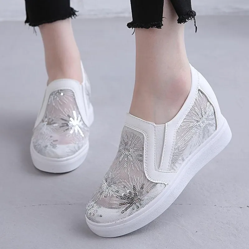 summer white trainers