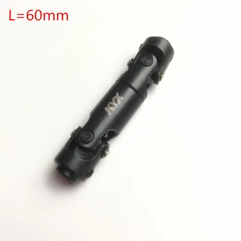 

1PC 60-68mm Drive Shaft Metal Transmission Shaft Universal Joint Axle for DIY RC Cars Frame Spare Parts