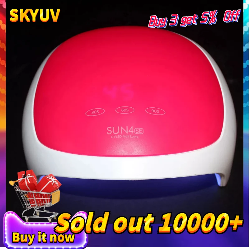 

LED UV Lamp Nail Dryer Fingernail toenail Gel Curing Manicure Light Machine Nail Art Salon Tools automatische Sensing