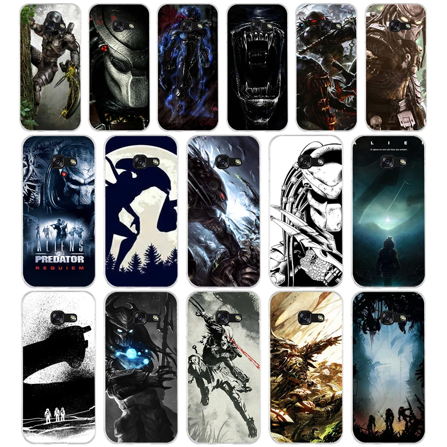16AQ Alien Vs Predator чехол из мягкого силикона и ТПУ для Samsung galaxy a3 a5 2016 2017 a6 A8 2018 |