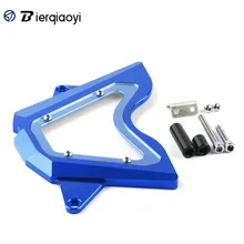 Motorcycle For Yamaha YZF R3 R25 MT 03 MT03 MT-03 2014 2015 2016 Front Left Side Sprocket Chain Guard Engine Cover CNC Aluminum Motorcycle For Yamaha YZF R3 R25 MT 03 MT03 MT-03 2014 2015 2016 Front Left Side Sprocket Chain Guard Engine Cover CNC Aluminum