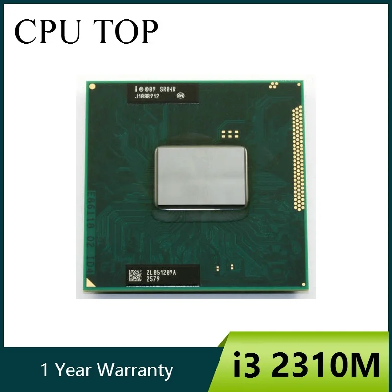 Двухъядерный процессор intel Core i3 2310M 2 1 ГГц для ноутбука SR04R socket G2 CPU|Процессоры| |