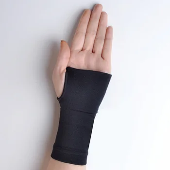 Hoge Elastische Polsband Half Handschoenen Badminton Tenis Volleybal Fietsen Pols Guard Hand Ondersteuning Handschoenen Gym Protecter