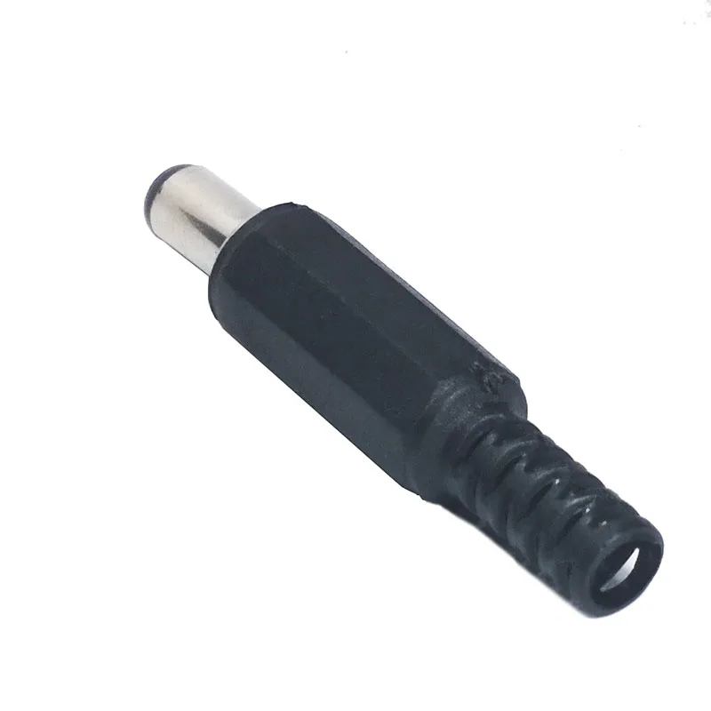 DC 5.5*2.1MM/5.5*2.5 Power Plug 9mm lengthElectrique Connectors Male Socket Jack Plug Wire Terminals Adapter
