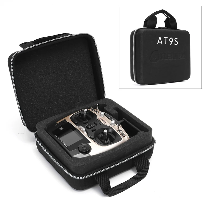 

RC Waterproof Transmitter Portable Carrying Handbag Case Bag Box for Radiolink AT9S WFT07 WFT09II Spare Parts Accessories
