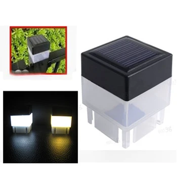 

Fence Lights Square Solar Powered LED Waterproof Outdoor Garden Decoration