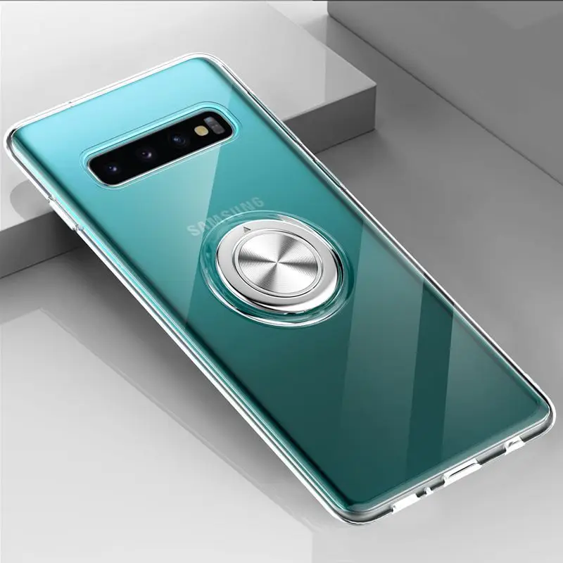 

Car Bracket Ring Case For Samsung Galaxy S10 S9 S8 Plus Cases Magnetic Kickstand Cover For Samsung M20 M30 A750 s105G s10e Case