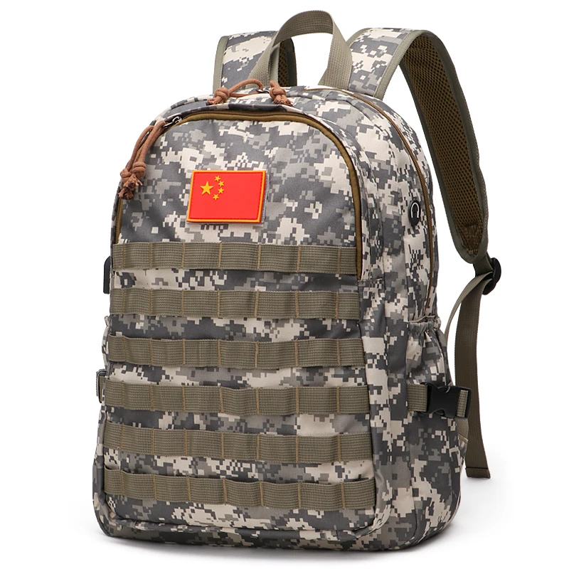 

Jedi survival three-layer backpack outdoor hiking backpack 3D camouflage waterproof tactical bag hiking backpack