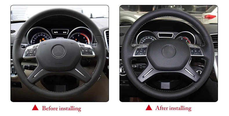 for Mercedes Benz ML350 steering wheel cover
