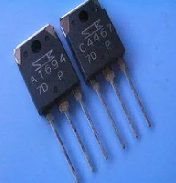 

5PCS/LOT 2SA1694 A1694 C4467 2SC4467 TO-3P (5PCS C4467+5PCS A1694) High power amplifier pair tube acoustic pair tube