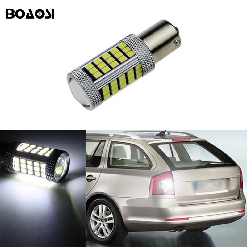 BOAOSI 1x Новый Белый 1156 P21W BA15s из светодиодов автомобилей лампы фара заднего хода для Шкода практик Фабия Октавия Октавия (1Z3) Октавия (5E3) BOAOSI 1x Новый Белый 1156 P21W BA15s из светодиодов автомобилей лампы фара заднего хода для Шкода практик Фабия Октавия Октавия (1Z3) Октавия (5E3)