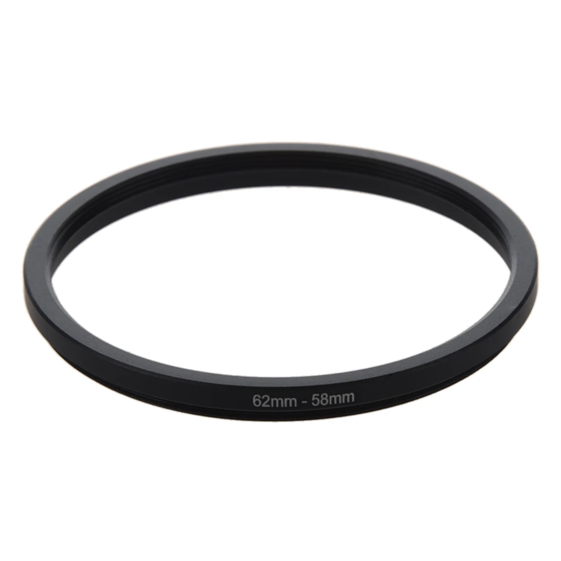62mm 58mm 62mm to 58mm Black Step Down Ring Adapter for Camerain Lens