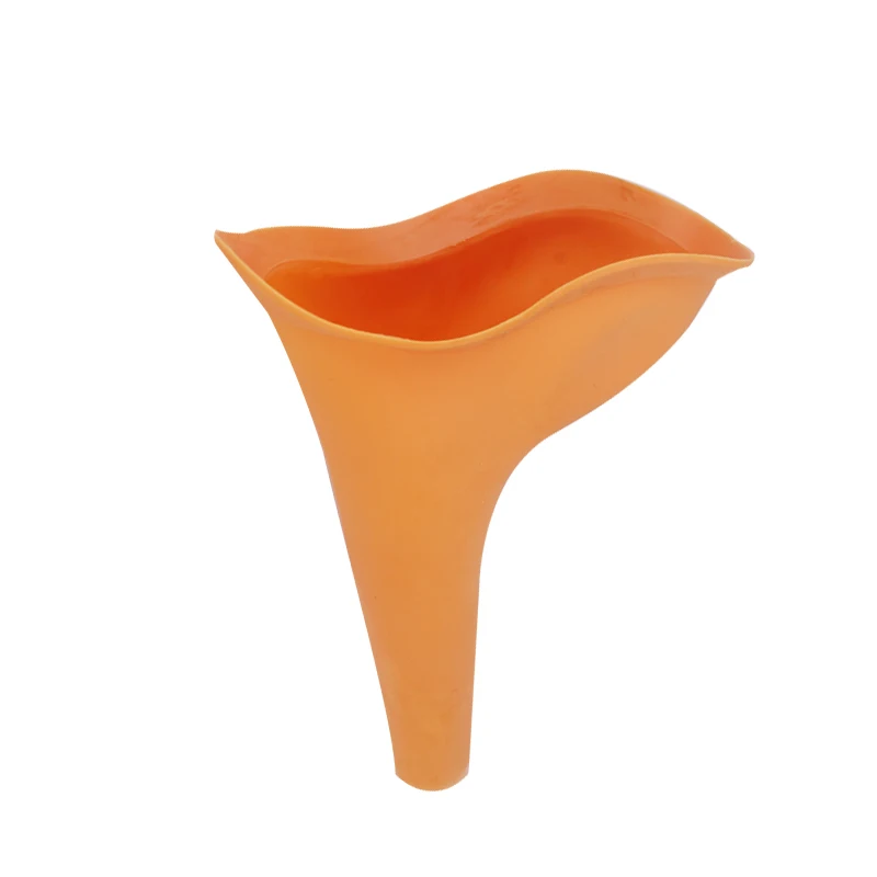 CARRYWON Высокое качество Портативный Женский Кемпинг мочи устройство Воронка-писсуар женский дорожный туалет для мочеиспускания Женщины Stand Up& Pee мягкий - Цвет: Orange