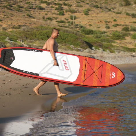 

AQUA MARINA ATLAS 366x84x15cm Inflatable SUP Stand Up Paddle Board Surfboard SUP Board