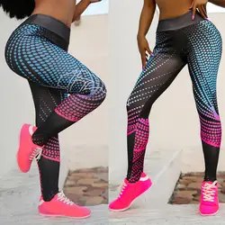 Женские спортивные штаны с высокой талией для занятий фитнесом, бега, йоги, штаны для тренировок для девочек, штаны для йоги, пуш-ап