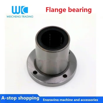 

LMF12 UU 1pcs/lot LMF12UU Round Flange Linear Ball Bearing 12mm LMF12 For 3D printer SMF12UU