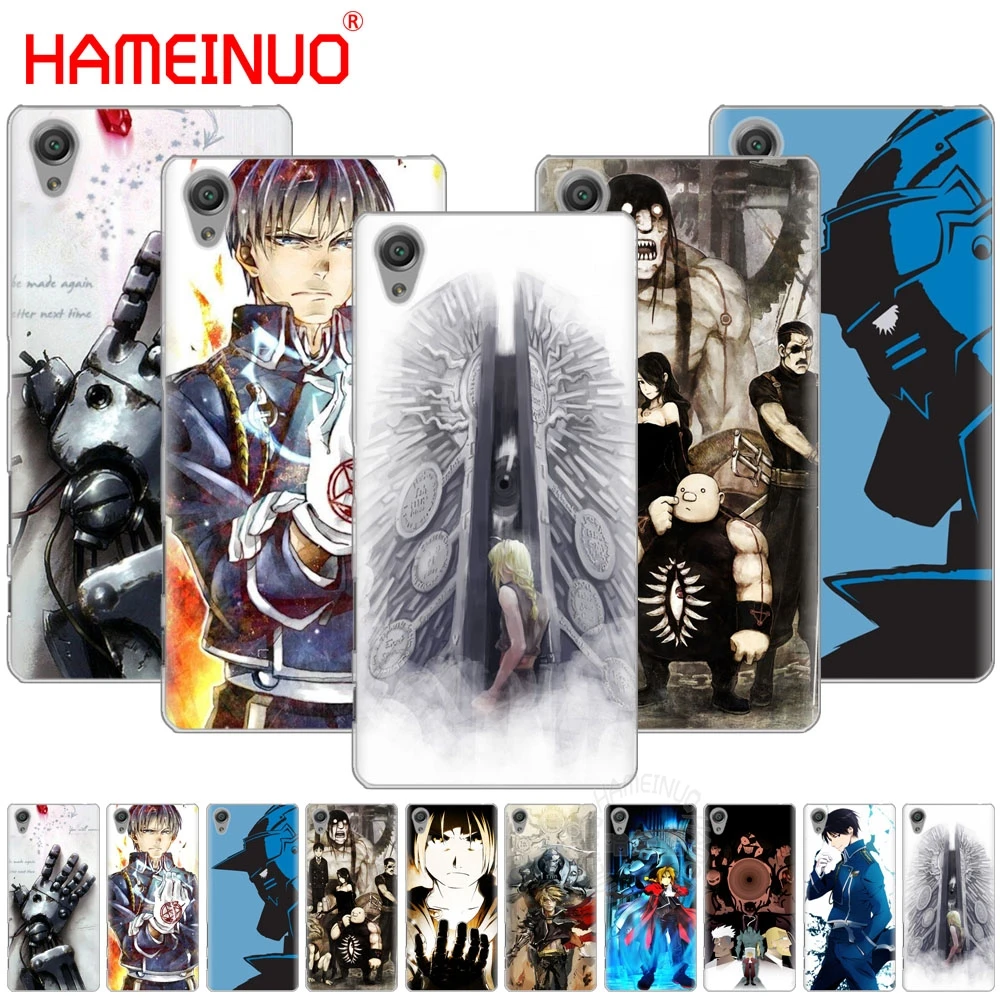 

HAMEINUO FullMetal Alchemist Anime Cover phone Case for sony xperia C6 XA1 XA2 XA ULTRA X XP L1 L2 X XZ1 compact XR/XZ PREMIUM