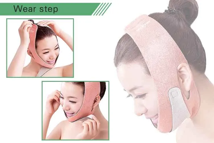 Face Mask Brace Shape Cheek Uplift Slim Chin Face Belt Bandage 5