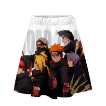 Наруто юбка Harajuku Повседневная стиль Harajuku поп ниндзя юбки новые сексуальные Kpops Женские повседневные Горячая Распродажа модные юбки Наруто
