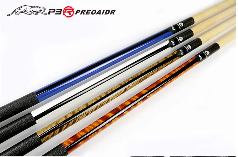 Günstig PREOAIDR 3142 P3R Pool Queue Billard Stick 10mm 11,5mm 13mm Spitze Blau Orange  weiß Braun Farbe Professionelle 2019 China Pool Queue
