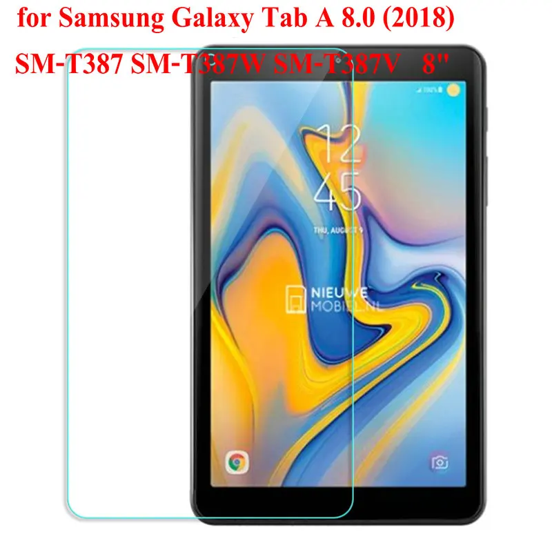 Закаленное Стекло чехол для экрана для Samsung Galaxy Tab A 8,0 SM-T387W SM-T387V SM-T387 " планшет Стекло пленка - Цвет: SAM T387