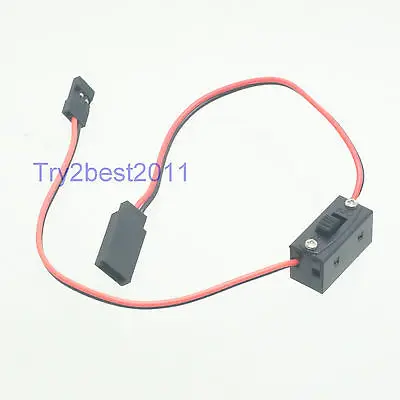 

R/C Battery Switch Receiver Battery On Off Futaba JR Plug Male / Female