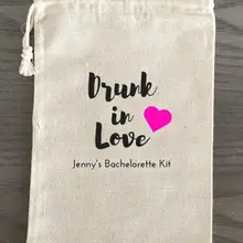 Индивидуальный опьянен любовью девичник похмелье свадебный душ восстановление выживания комплект подарок на свадьбу сумки вечерние мешки для конфет