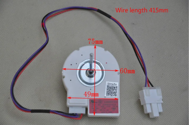 Original authentic DC cooling motor evaporator fan available Haier
