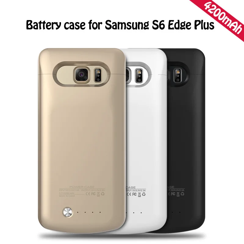 bilder für Power case für samsung galaxy s6 edge plus g9250 fall backup Externes Ladegerät Fall für S6 Rand + G9250 4200 mAh Energienbank bilder für Power case für samsung galaxy s6 edge plus g9250 fall backup Externes Ladegerät Fall für S6 Rand + G9250 4200 mAh Energienbank