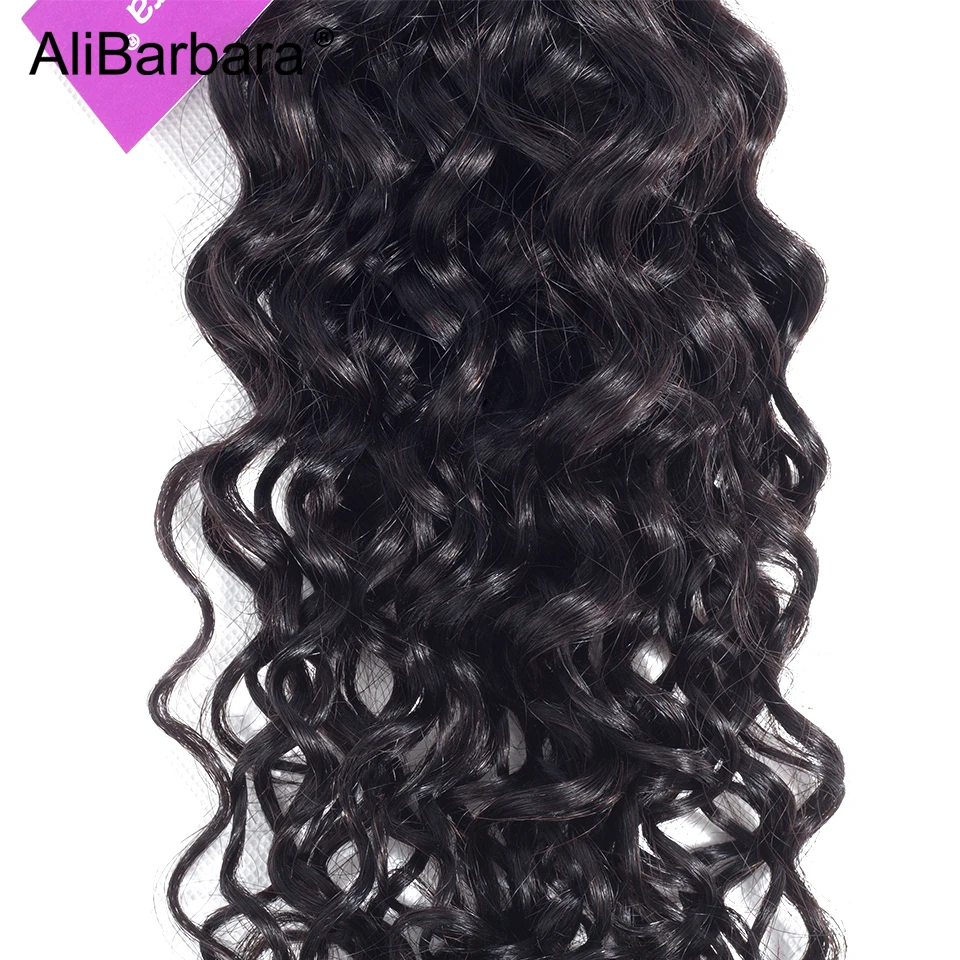 AliBarbara Hair Brazilian Water Wave Hair Bundles 4pcs 100% Remy Human Hair Weave Natural Hair Extensions Can Be Dyed Bleached AliBarbara Hair Brazilian Water Wave Hair Bundles 4pcs 100% Remy Human Hair Weave Natural Hair Extensions Can Be Dyed Bleached
