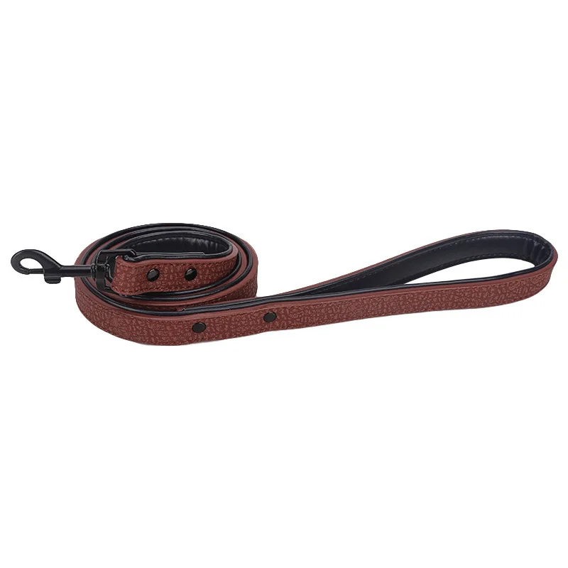 

Dog leash PU Leather Pet Walking Leads Dog Collar 6 Colors Dog Leash For Small Medium Large Dog Pet products