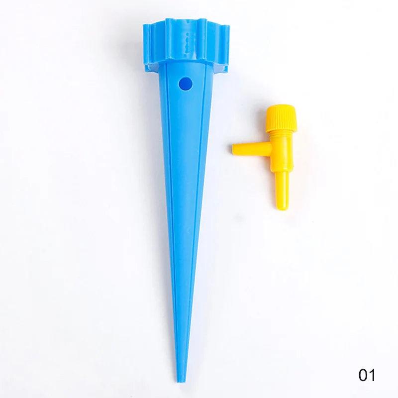 

New Plant Self Watering Adjustable Stake Water-dropper Automatic Watering Spike Switch Control Valve Irrigation Dripper