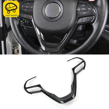 

CARMANGO For Jeep Grand Cherokee 2017 Auto Car Rear seat vent frame Air conditioner vent trim Covers Interior Accessories