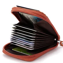 Лидер продаж, натуральная кожа, унисекс, держатель для карт, кошельки, высокое качество, женские держатели для кредитных карт, Женская подушка, держатель для карт, кошелек