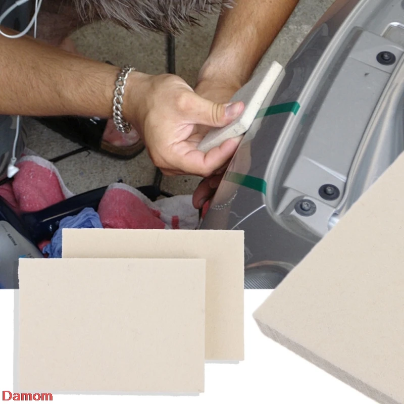 Wool Squeegee Professional Car Film Wrapping Install Tool Window Wiper Scraper
