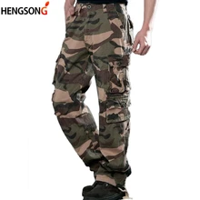 Новые мужские камуфляжные брюки, модные камуфляжные брюки, мужские повседневные брюки, длинные брюки 30-38