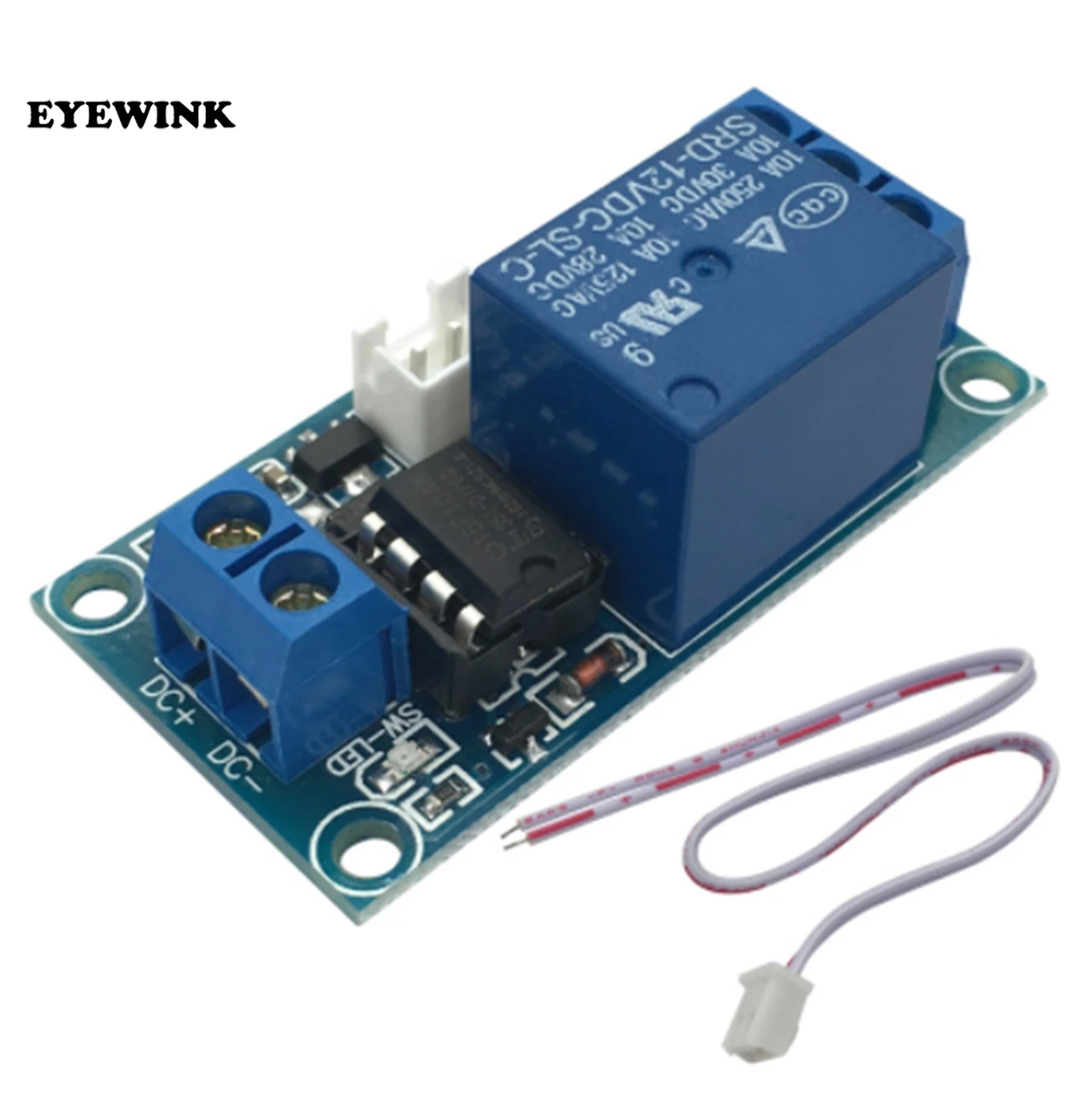 

10pc 1 Channel 12V Latching Relay Module with Touch Bistable Switch MCU Control