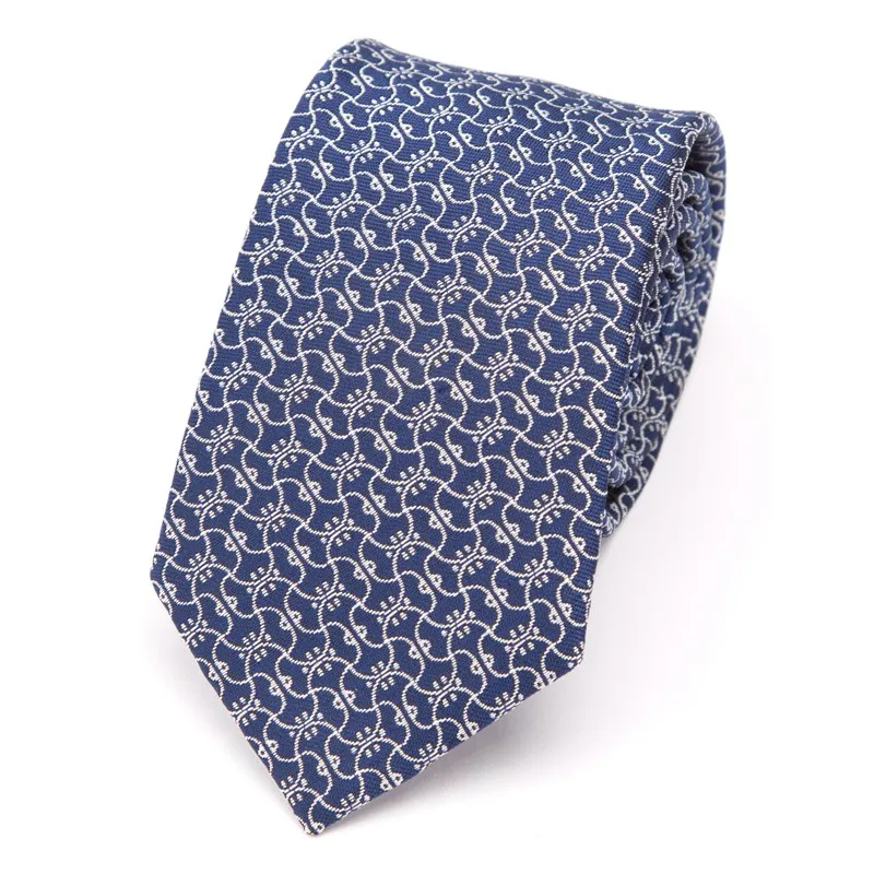 Мужской галстук полосатый стильный галстук формальный деловой Свадебный жаккардовый качественный галстук для мужчин рубашка подарки мужские аксессуары галстук-бабочка - Цвет: YJ-8-J08-1