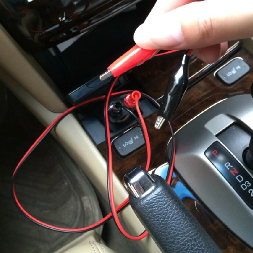Автомобильный прикуриватель с кабелем питания и 2 отверстиями 12 В 10 А|auto cigarette lighter