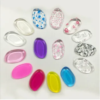 

Candy Color Mix Shape Silicone Makeup Sponge Gel Foundation Makeup and Puff BB Cosmetic Beauty Tools Blender 50pcs/lot P095