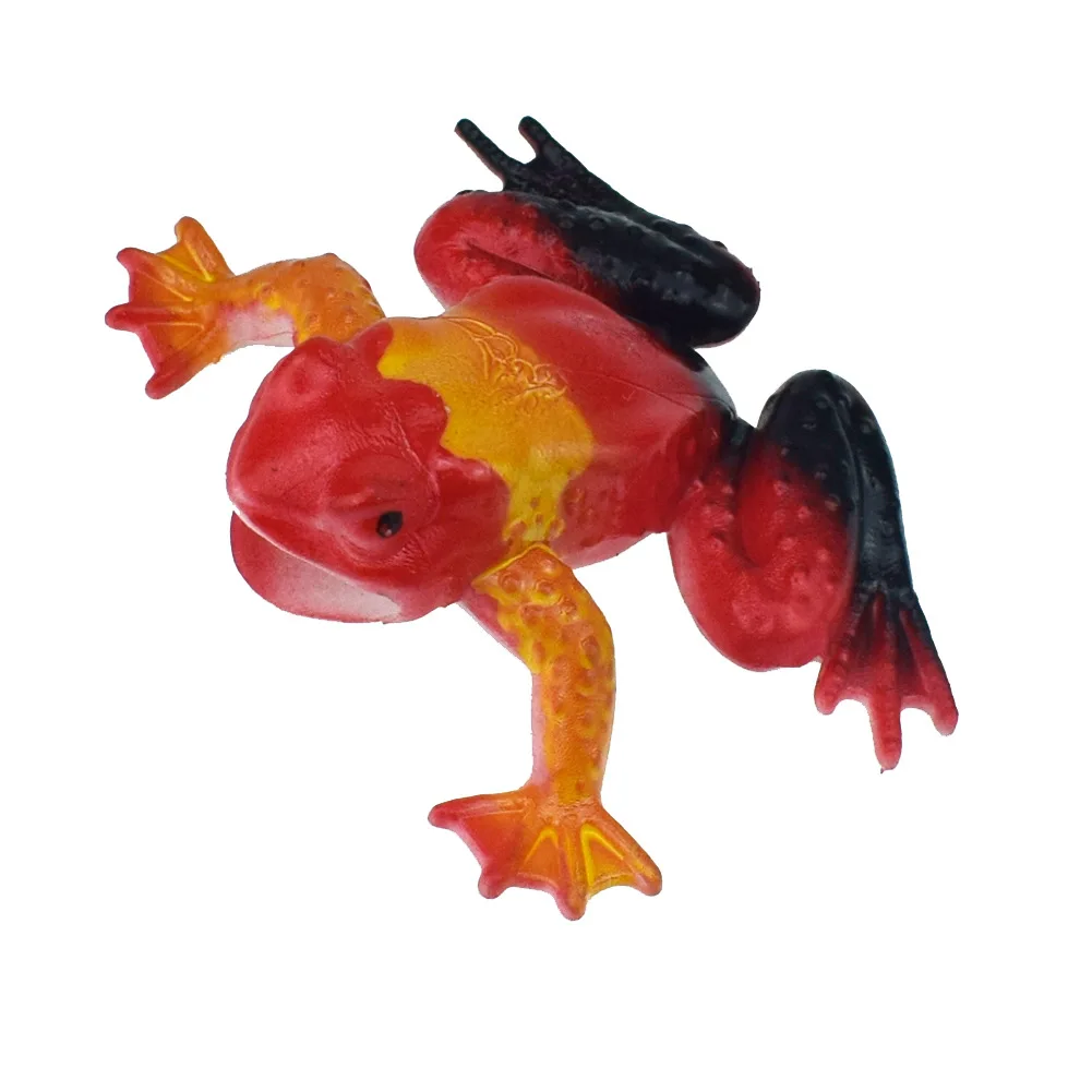 1 шт. имитации большой паук Лягушка Брошь lizard Скорпион модель насекомого игрушка розыгрыш День Дурака страшная игрушка детская обучающая реквизит Детские игрушки - Цвет: False Frog 3