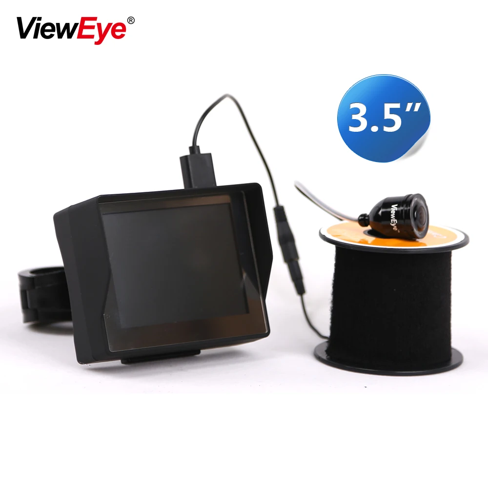 

Original ViewEye VWE-3515W Video Fish Finder 1000TVL Wide Angle 8LED Fishing Camera Fishfinder Fishcam Father's Day man Gift