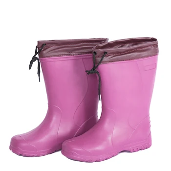 women's  Hunting  Fishing  Waders Waterproof  Rain Boot Hunter Thermal Boot EVA Outdoor  Boots