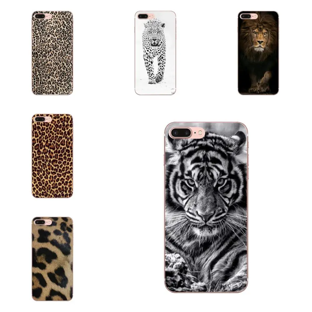 

For Samsung Galaxy Note 5 8 9 S3 S4 S5 S6 S7 S8 S9 S10 mini Edge Plus Lite Soft TPU Screen Protector Tiger Leopard Tpu Rubber